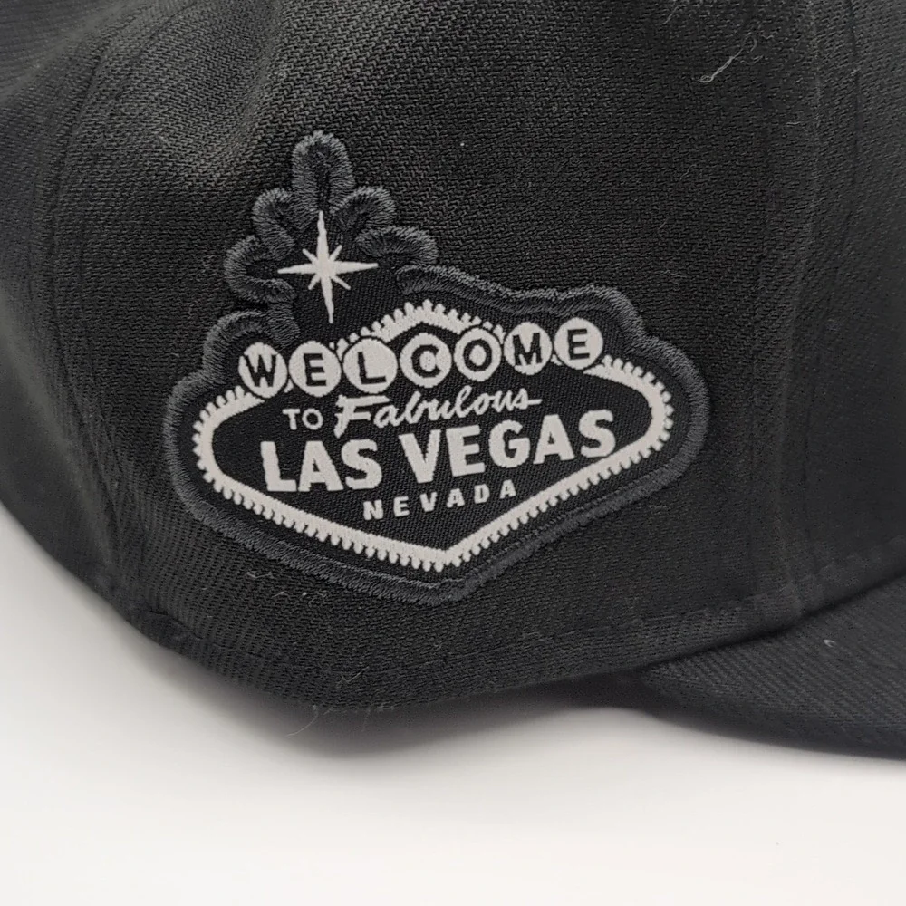 Las Vegas Raiders New Era 59fifty Fitted Hat 7 1/8 Welcome To Las Vegas Patch